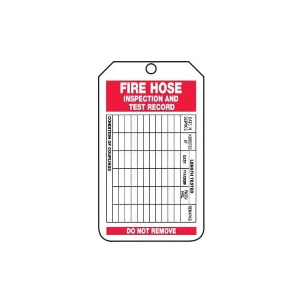 Accuform Danger, RP-Plastic, 3-1/4 in Width, 3/8 in Height, , 5 PK TDK509XVM - main